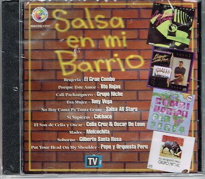 Salsa en Mi Barrio  El Gran Combo-Grupo Niche y Otros Ma  BRAND NEW SEALED   CD 