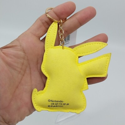 Pikachu Pokemon Rhinestone Keychain 4