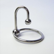 Delay Ejaculation Metal Penis Plug Dilator Urethral Ring Stretcher Male Coronule