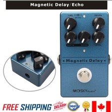 MOSKY Magnetic Echo Delay Guitar Effect Pedal Effect True Bypass Guitar Parts US