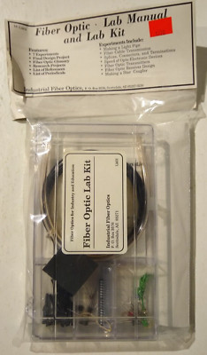 Industrial Fiber Optics IF-LMH Fiber Optic Lab Manual and Lab Kit for Education