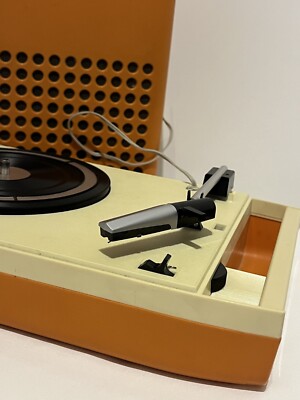 Vintage 70s Philips Portable 103/113 (?) Record Player With
