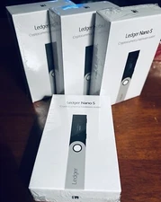 New In Box-Ledger Nano S Cryptocurrency Hardware Wallet - Black