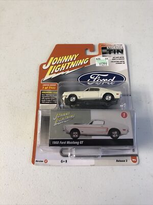 Johnny Lightning 1968 Ford Mustang GT Version A Release 3 - Minor packaging dmg