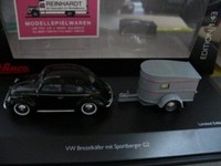 1/43 Schuco Vw KäFer Brezel Mit Sportberger G2 450389100