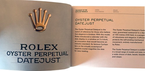 Rolex Datejust Booklet 2016 2017 2018 2019 2020 2021 English- Pick 1 - Picture 2 of 12
