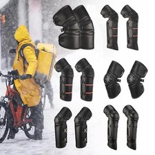 Winter Warm Motorcycle Knee Pads for Riding Skating Winter Ski Snowboarding