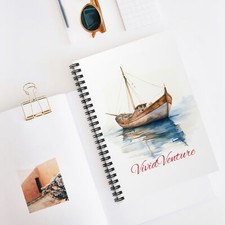 VividVenture Spiral Notebook - Ruled Line