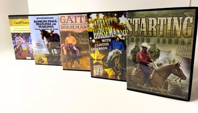 Horsemanship Excellence: Clinton Anderson 28 DVD Training Horsemanship Series