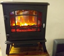 ELECTRIC FIRE PLACE HEATER 1500W - 1800W , WITH REMOTE CONTROL