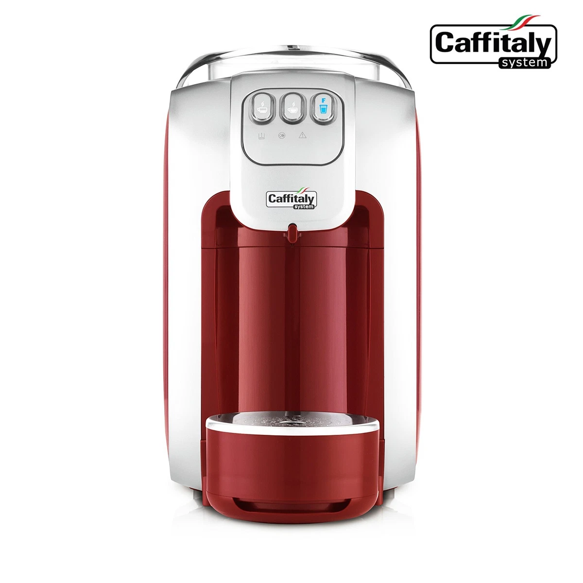 Caffitaly（カフィタリー）    Cyprea S12 RED Caffitaly Cyprea S12 Coffee Maker, Red: Buy Online at Best Price