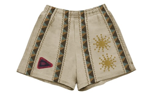 Travis Scott Cactus Jack Starburst Short LaFlame Enterprises Sz Medium - 第 1/6 張圖片