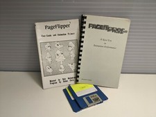 Commodore Amiga PAGEFLIPPER PLUS FX v.10 Desktop Video Software disks manual