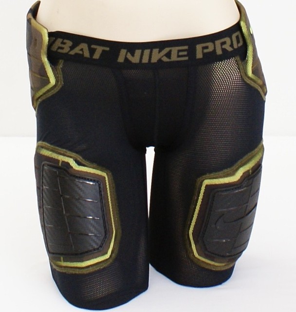 Nike Pro Hyperstrong Black Hardplate Girdle 5 Pad Football Shorts Youth Boy's eBay