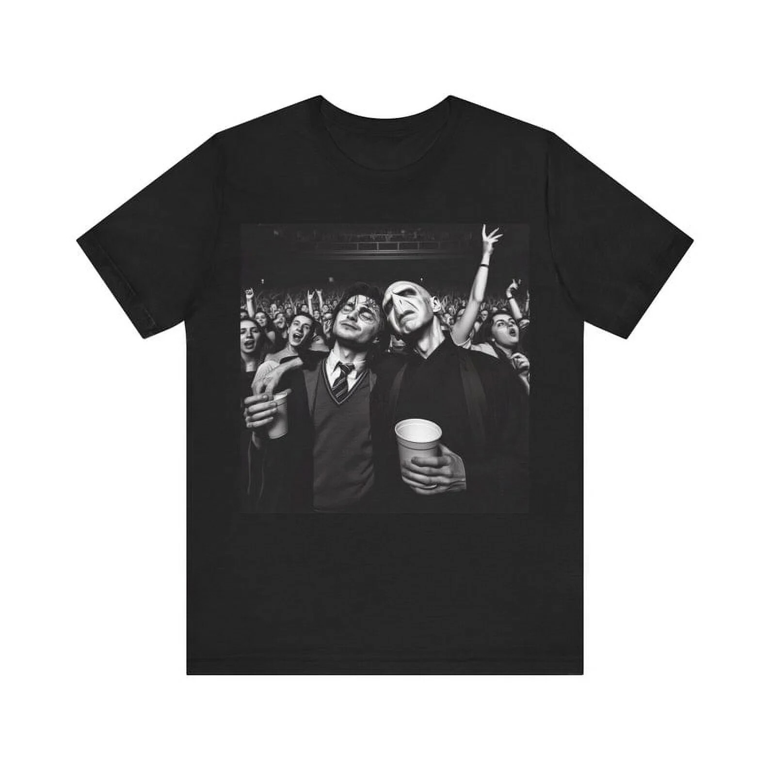 Harry Potter and Lord Voldemort Party Drunk T-shirt All Size P87171