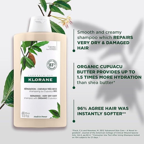 Klorane Strengthening Shampoo 400ml ALL TYPES - Picture 21 of 26