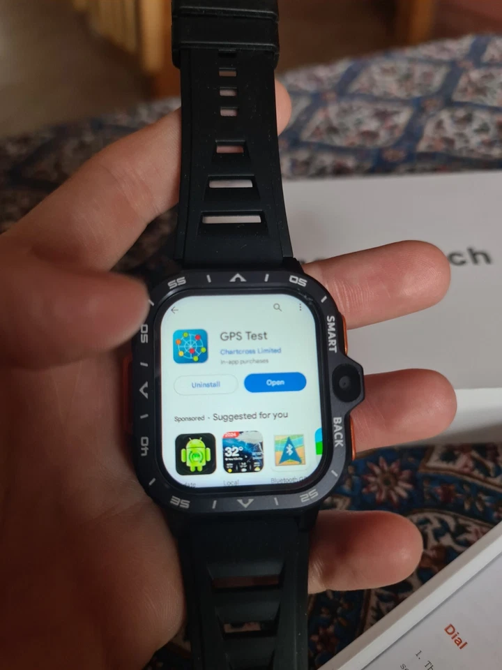 Telefono orologio Smartwatch 3G 4G android dual camera 4Gb Ram 64Gb rom - Immagine 3 di 4