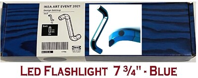 IKea ART EVENT 2021 Gelchop 7 ¾ '' Led Flashlight Allen Key Torch Light Blue New