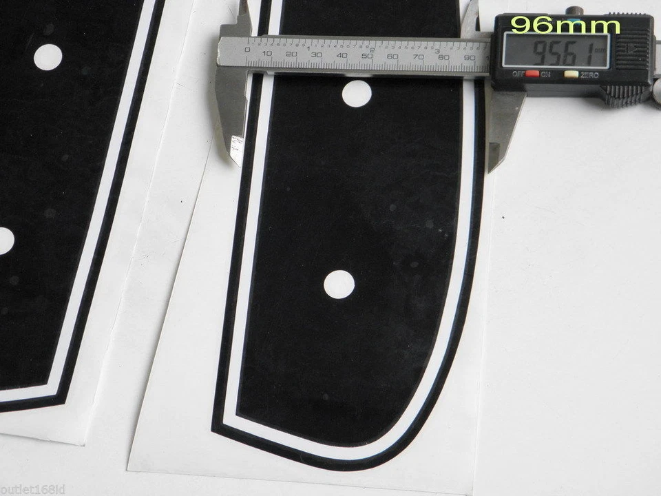 Комплект наклеек пара Honda CB175 CB 175 K6 1972 1973 боковые наклейки на бензобак - Изображение 3 из 4