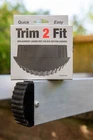Trim2Fit Universal Ladder Feet, Replacement Rubber Pads, Caps - Cut to Size