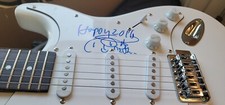 ARETHA FRANKLIN SIGNED AUTOGRAPH R FENDER ELECTRIC GUITAR THE QUEEN OF SOUL COA 