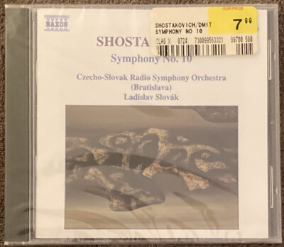 Shostakovich Symphony No. 10, Op. 93 Czecho-Slovak Radio Symphony Orchestra CD