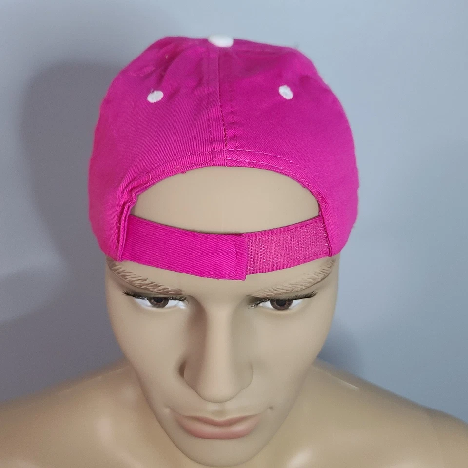 Disney Minnie Mouse Rosa Lunares Gorra de Béisbol Sombrero Correa Ajustable Foto 4 de 4