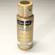 DecoArt Americana Acrylic Color 2 oz Glorious Gold DAO71 New Great for Crafts