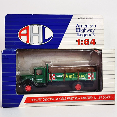 NOS 1991 AHL American Highway Legends 1/64 Purina Dog Chow Diecast Mack BM Truck