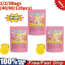 40/80/120PCS Turmeric Cleansing Pads,Kojic Ac...
