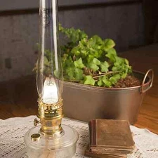 Aladdin Clear Lamp Oil Fuel - Kerosene Alternative for Flat Wick Lanterns, 32 oz