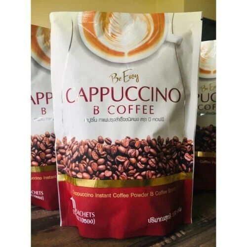 12x Be Easy B Café Cappuccino Control de Peso Instantáneo Desintoxicación Dieta Adelgazante Foto 4 de 4