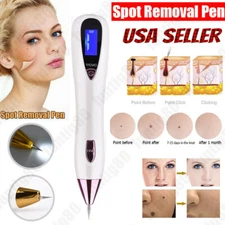 10X LCD Laser Plasma Pen Mole Removal Dark Spot Remover Skin Wart Tag Tattoo US