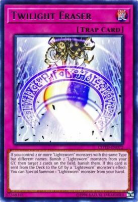 Twilight Eraser - COTD-EN072 - Rare - Unlimited Edition x3 - Near Mint