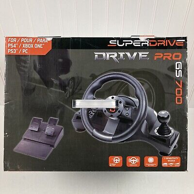 Subsonic SA5156 Drive Pro GS 700 Racing Wheel for Playstation 3 PS4 Xbox  One PC