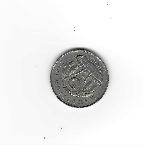 1 coin from Mauritius