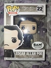 Funko Pop! Icons #22 Edgar Allan Poe with a raven Books A Million Exclusive NIB