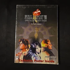 Final Fantasy VIII 8 Brady Games Guide - EB Version - No Poster 
