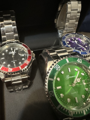 GONEWA Men Fashion Stainless Steel Wrist Watch 
