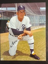 Al Lopez Signed 8 x 10