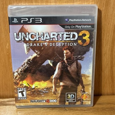 Uncharted 3: Drake's Deception PS3 (Sony PlayStation 3, 2011) Sealed (7B)