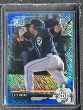 Urias, Luis - 2017 Bowman Chrome Prospect - Blue Shimmer