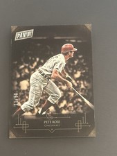 2015 Panini Black Friday #5 Pete Rose /50 Thick Stock