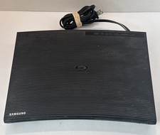 Samsung BD-J5100 Curved Blu-ray DVD Player Wi-Fi Streaming No Remote Tested
