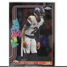 2025 NFL Topps Chrome NFL - Pat Surtain II #FS-22 Future Stars - Denver Broncos