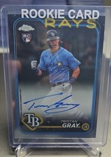 2024 Topps Chrome - Rookie Autographs Tristan Gray #RA-TGR (AU, RC)