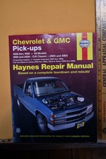 1988-1998 Chevrolet Gmc Pick-ups Repair Manual 1999-2000 Ck Classic Blazer