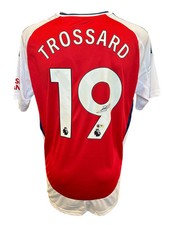 LEANDRO TROSSARD SIGNED ARSENAL FC 2024/25 HOME SHIRT (ACG CERT AG17231)