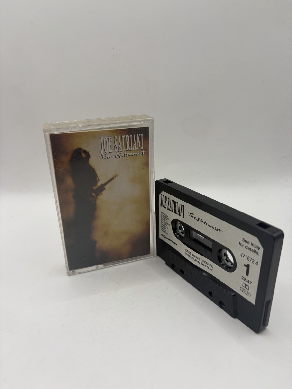 Joe Satriani - The Extremist Cassette Tape