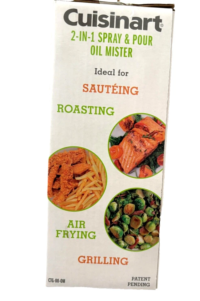Aceite medidor en aerosol y vertido 2 en 1 Cuisinart Mister ideal para saltear y asar a la parrilla Foto 3 de 4